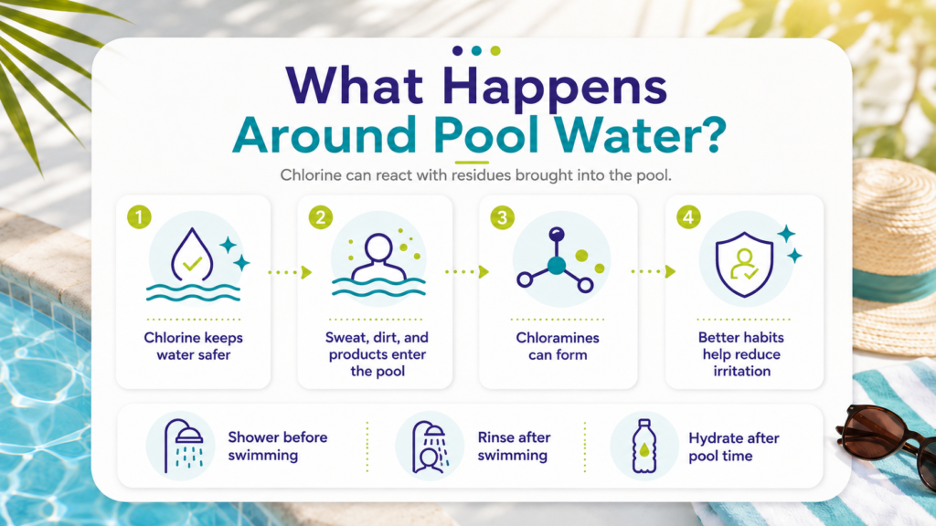 What Happens Around Pool Water