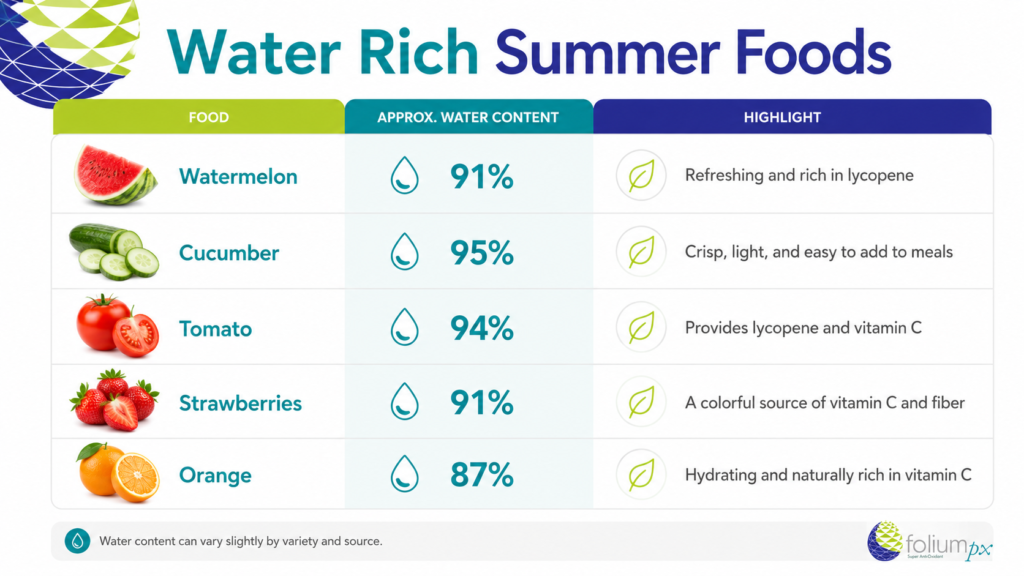 Antioxidant-Rich Foods for a Summer Diet